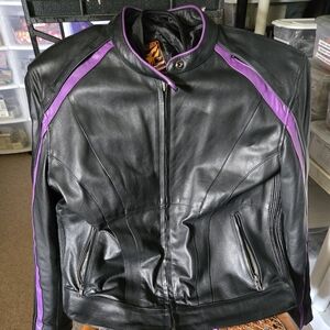 Milwaukee Purple Motorcycle Jacket